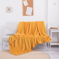 Супер мягкое многоязычное цветное одеяло в европейском стиле